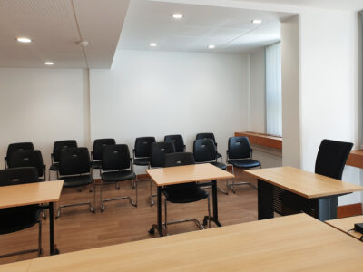 Salle d'audience et vestiaire avocats - Nouveau Palais de Justice de Lyon